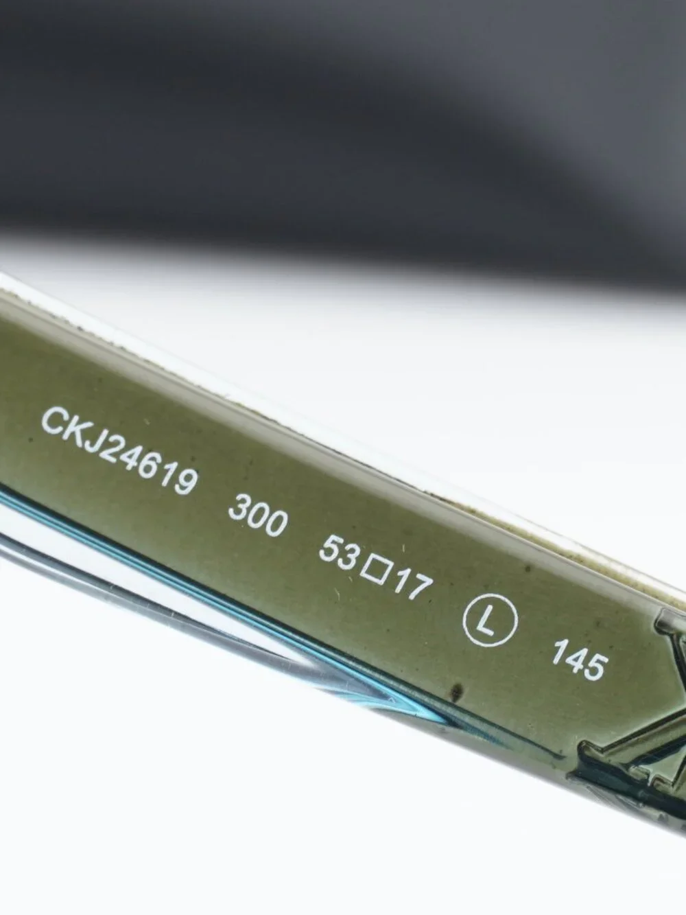 Calvin Klein Jeans CKJ24619 300 Square Eyeglasses 53mm - Green